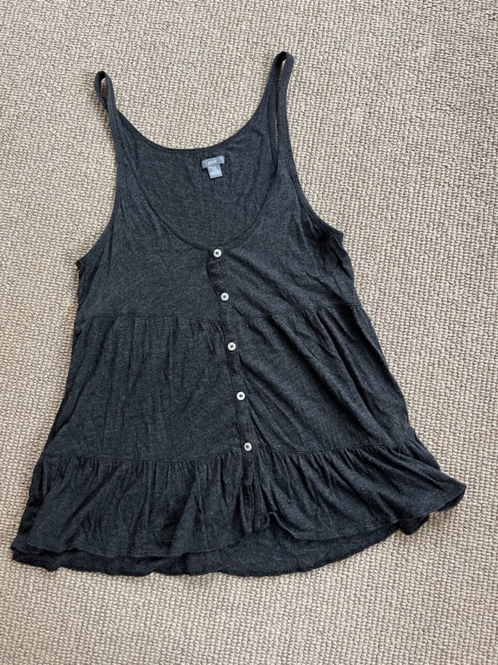 Aerie Button-Front Tank Top
